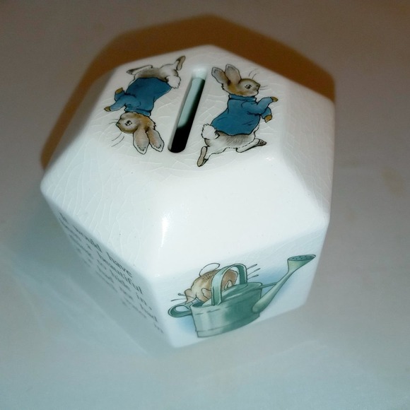 Wedgwood Other - Wedgewood Vintage Beatrix Potter's Peter Rabbit Bank Rare Find